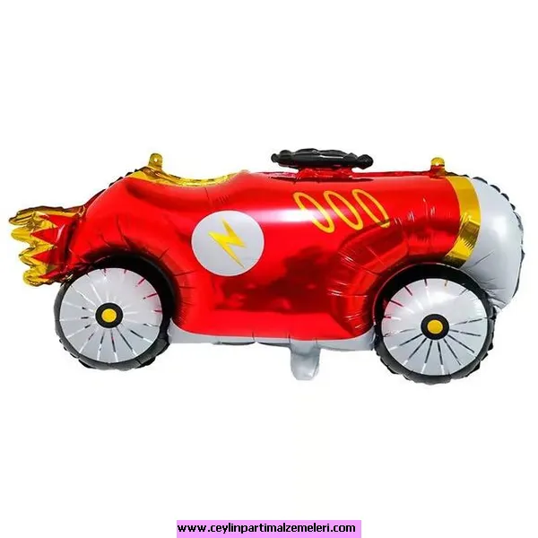 Kırmızı Direksiyonlu Folyo Balon